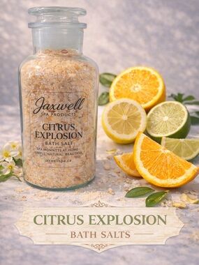 Citrus Explosion Bath Salts - Natural Orange Blend